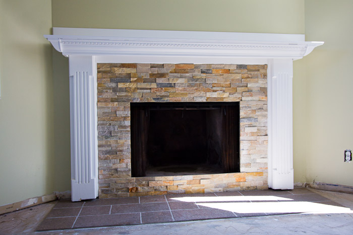 Fireplace Refaced, Refacing Fireplace Surround